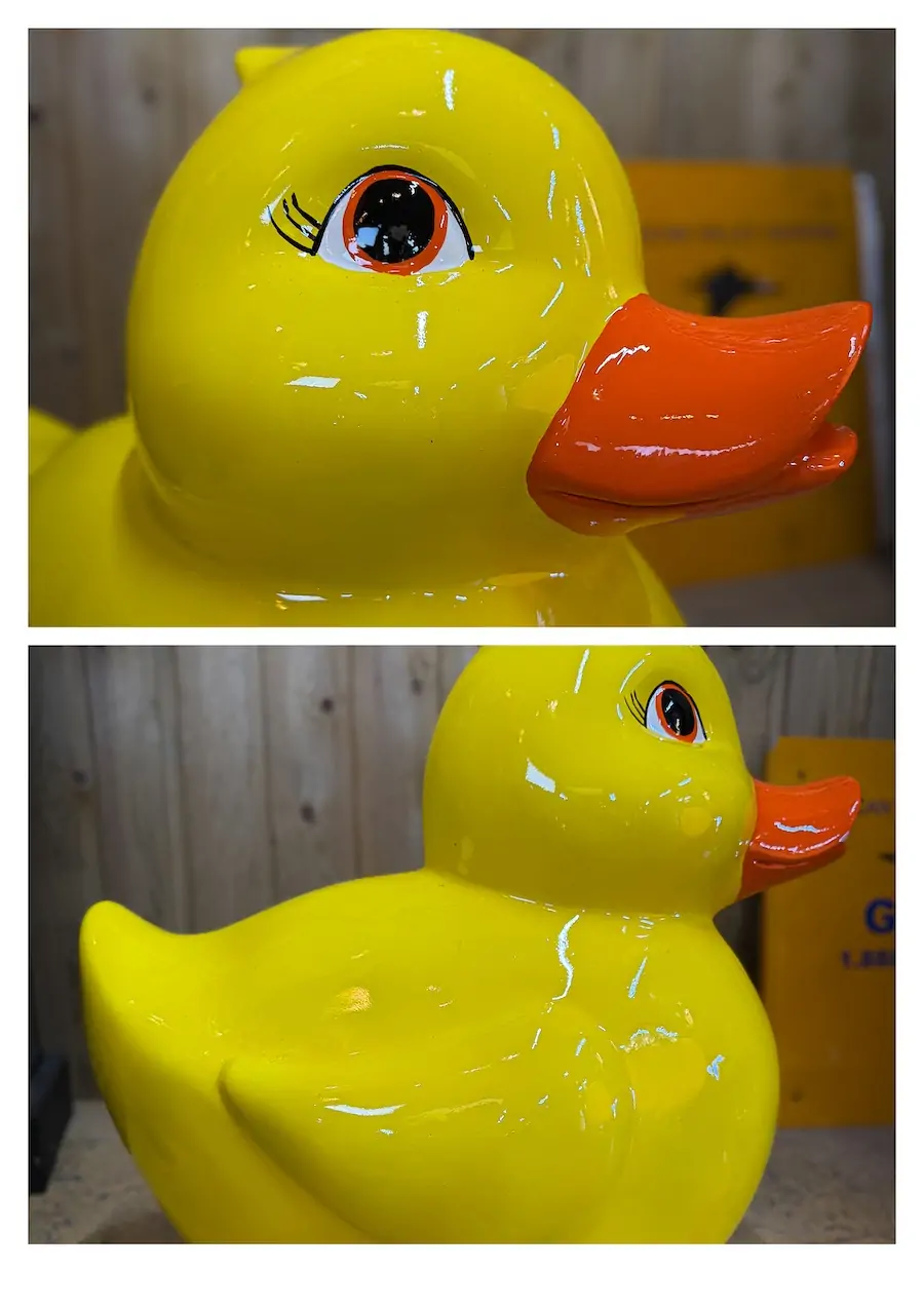 figurine canard de bain