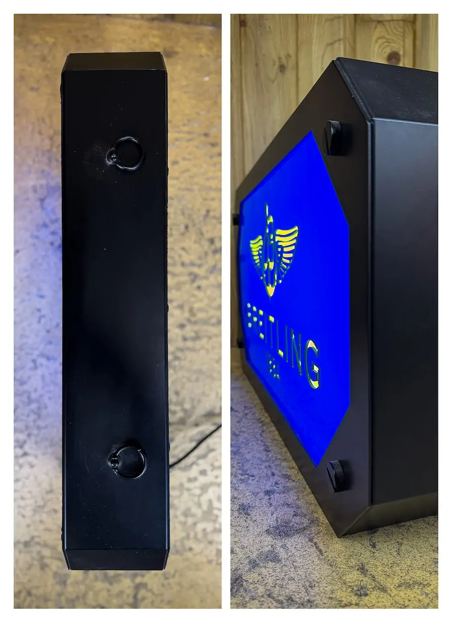 grande enseigne lumineuse Breitling