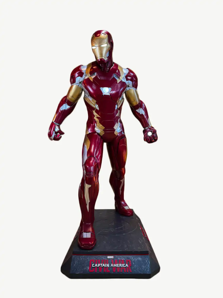 statue iron man oxmox