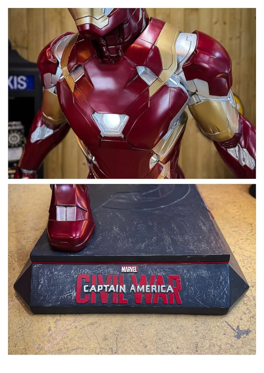 statue iron man collection