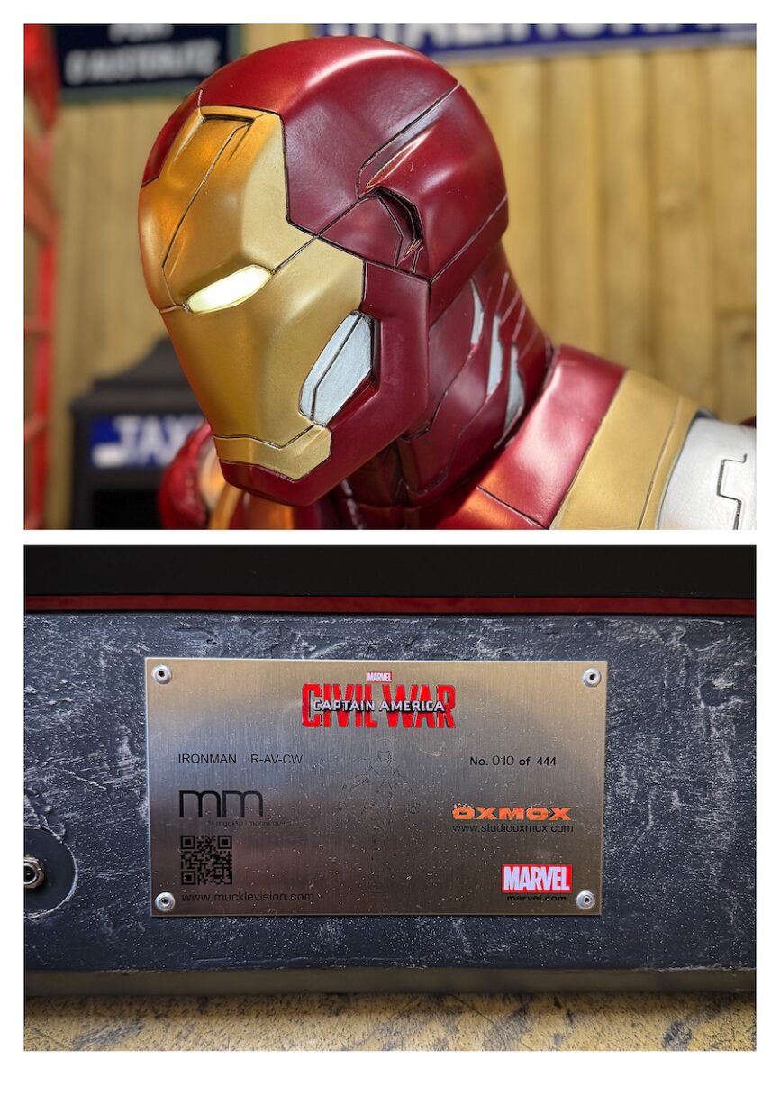 Figurine Iron man géante originale