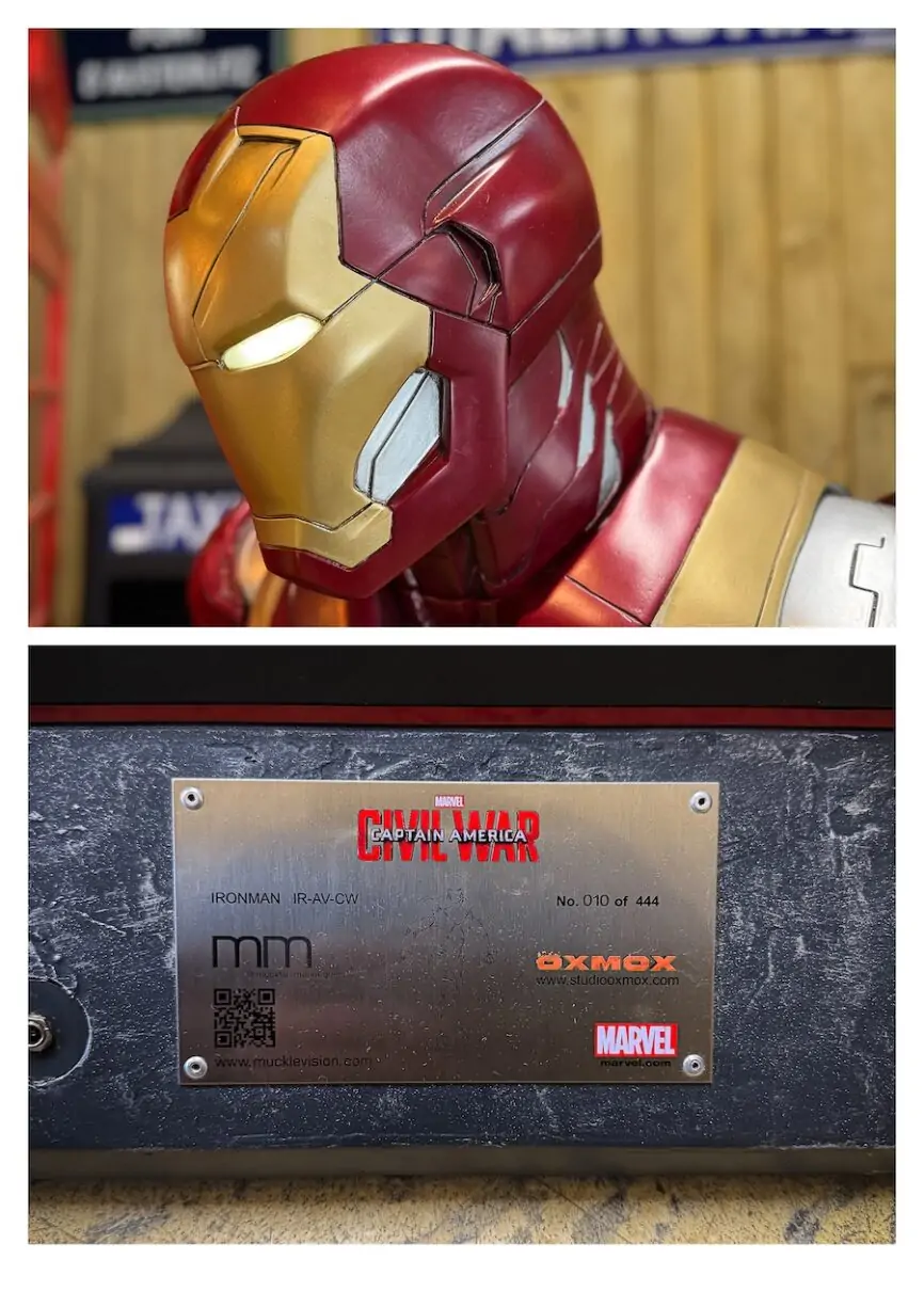 Figurine Iron man géante originale