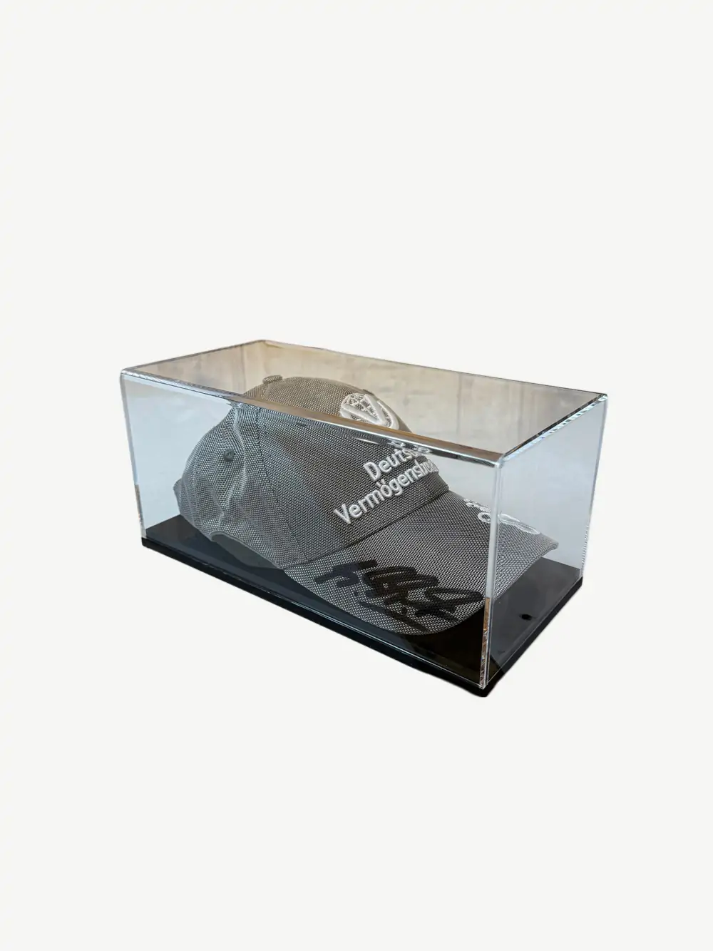 casquette dédicacée Michael Schumacher