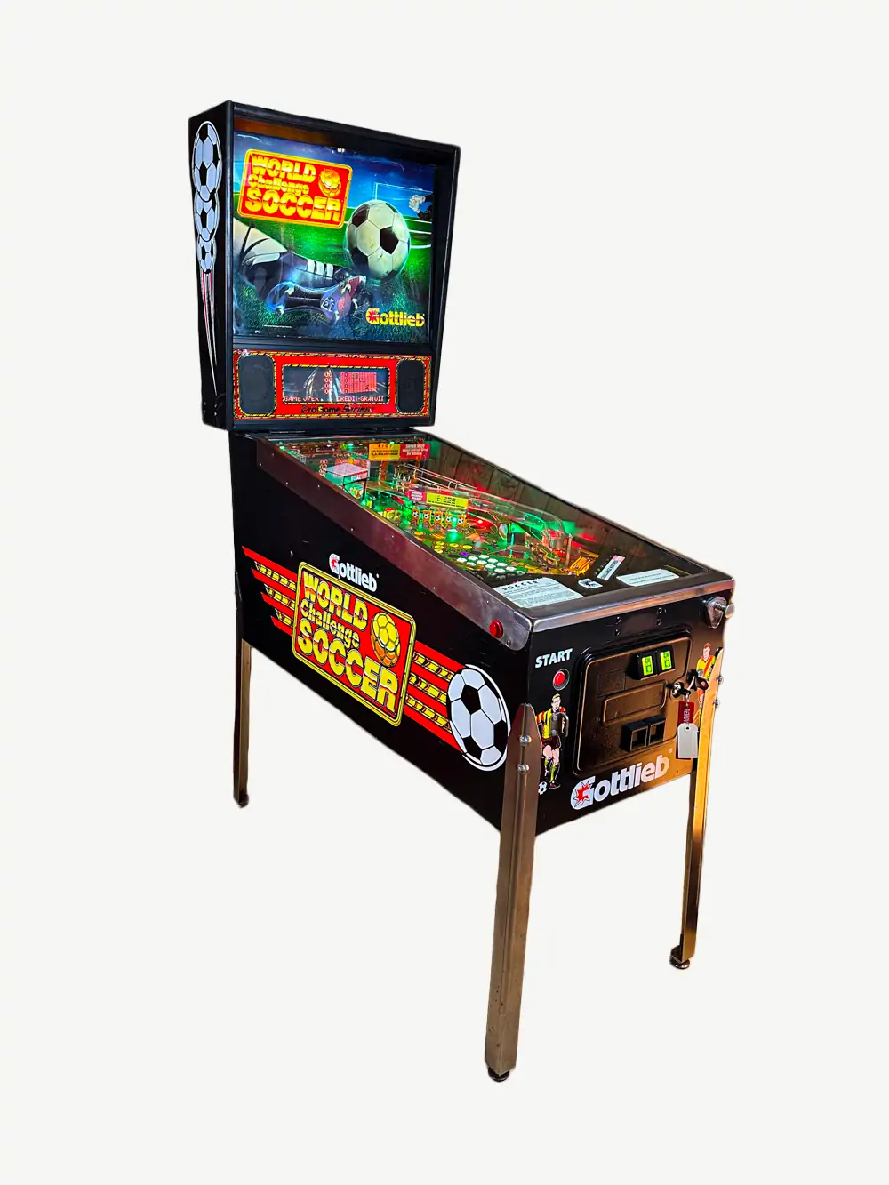 World Challenge Soccer Pinball 1993 Gottlieb - Image 2