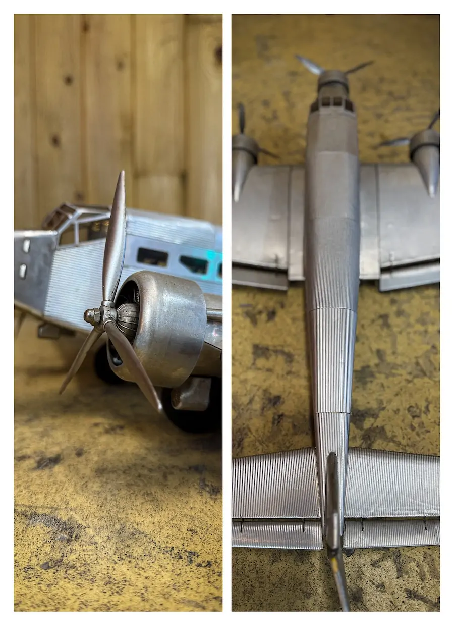 maquette avion Junkers JU 52