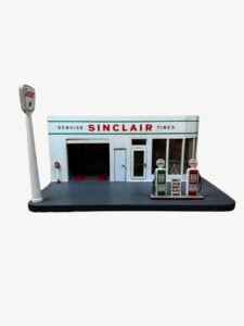 Maquette de station service Sinclair