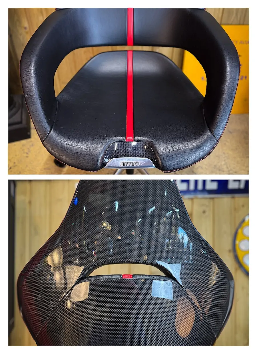 fauteuil Ferrari authentique