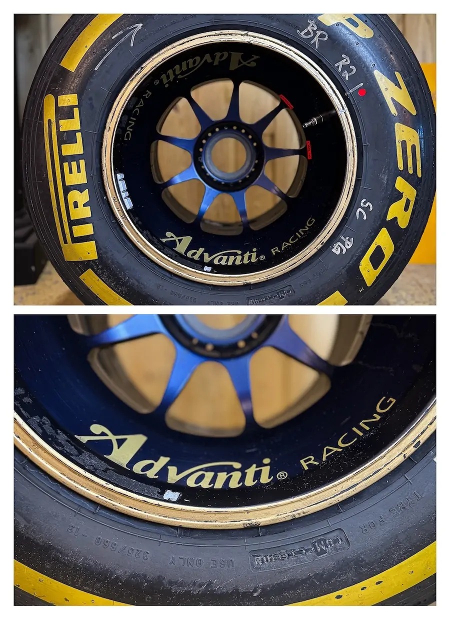 roue de F1 Pirelli originale