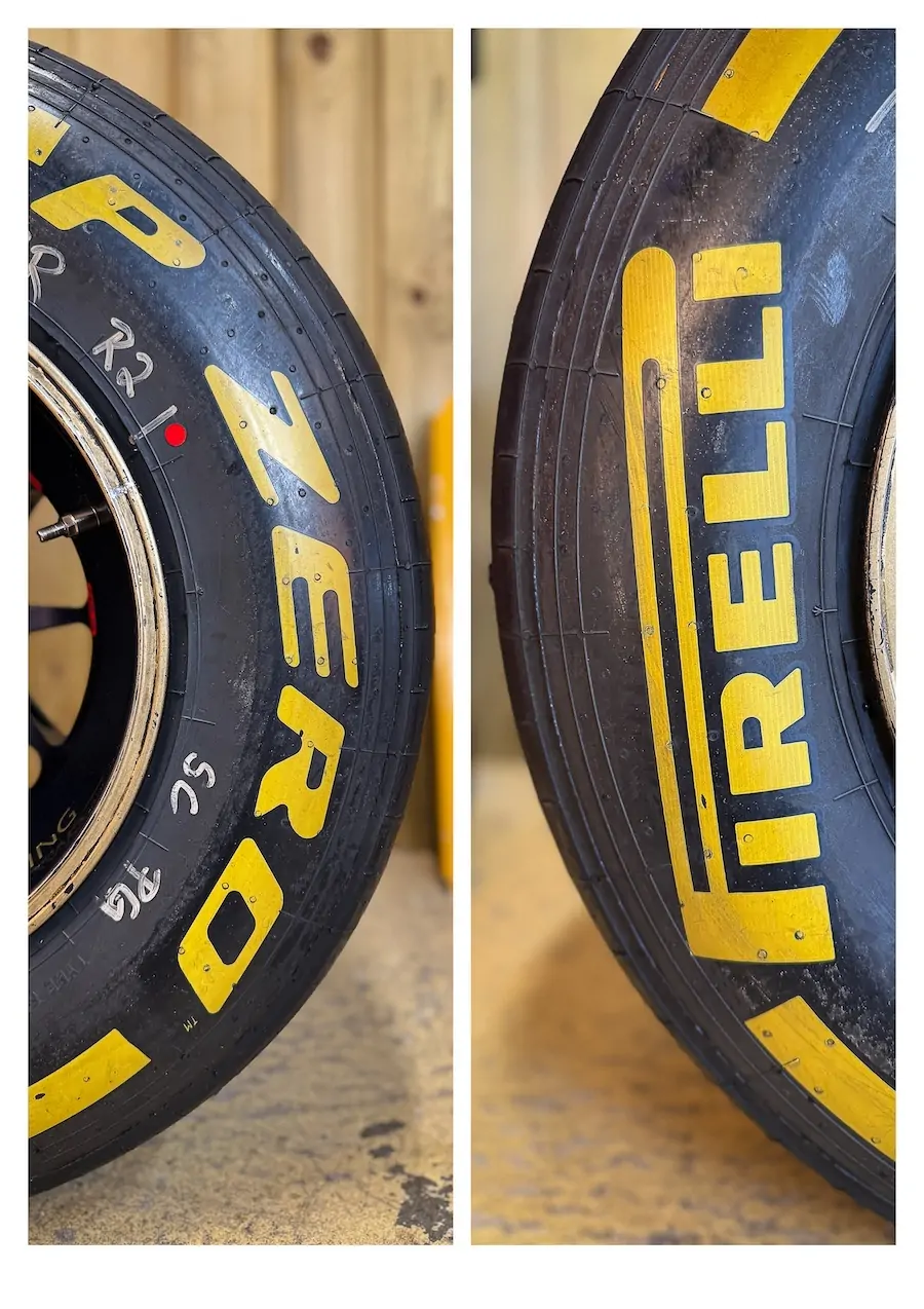 roue de F1 Pirelli competition