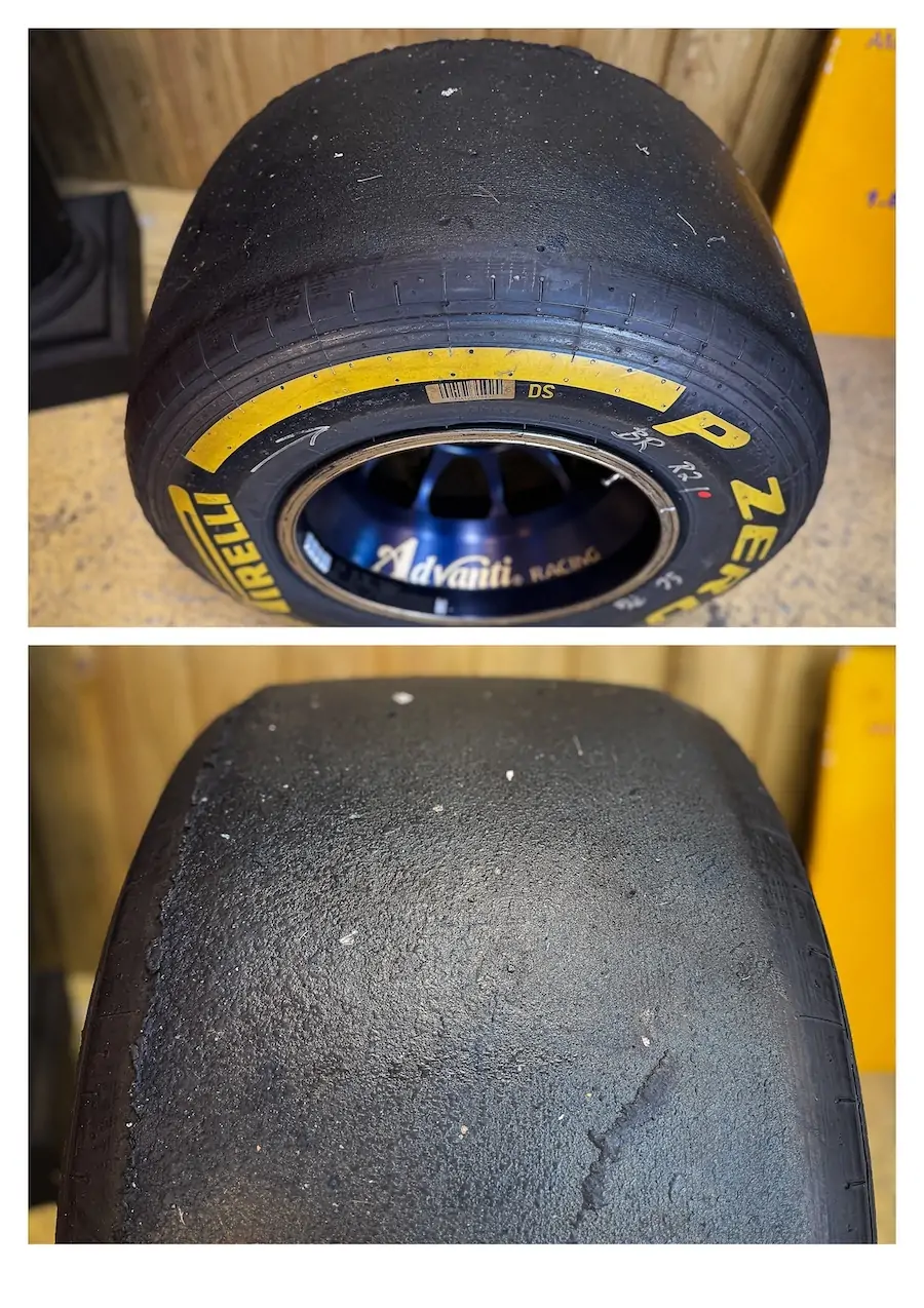 roue de F1 Pirelli authentique