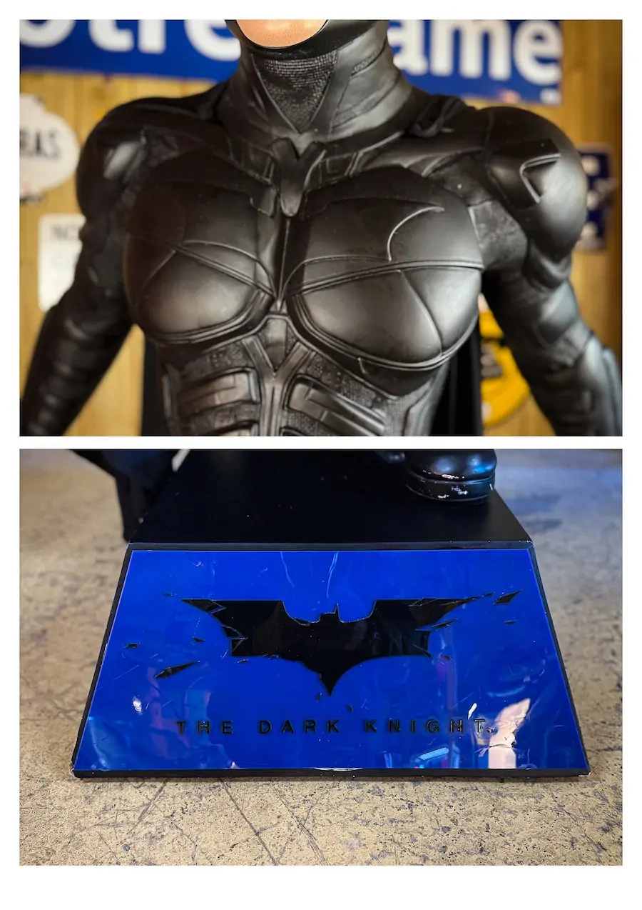 statue batman oxmox authentique