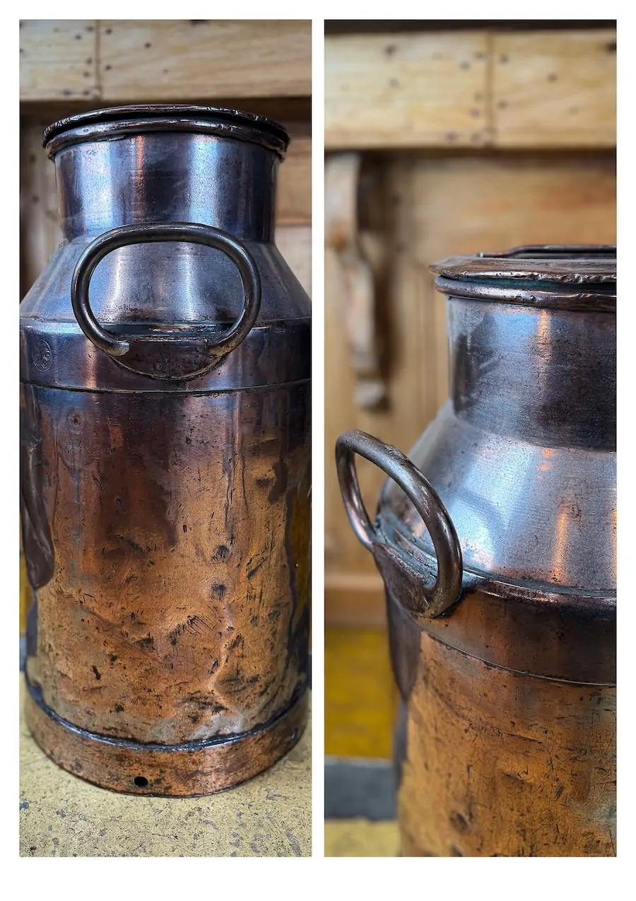 copper milk crate 1960 60cm - Image 5