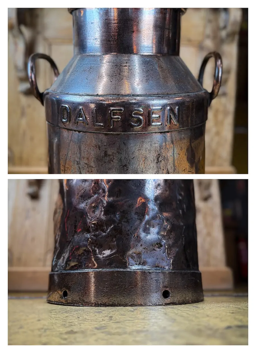 copper milk crate 1960 60cm - Image 6