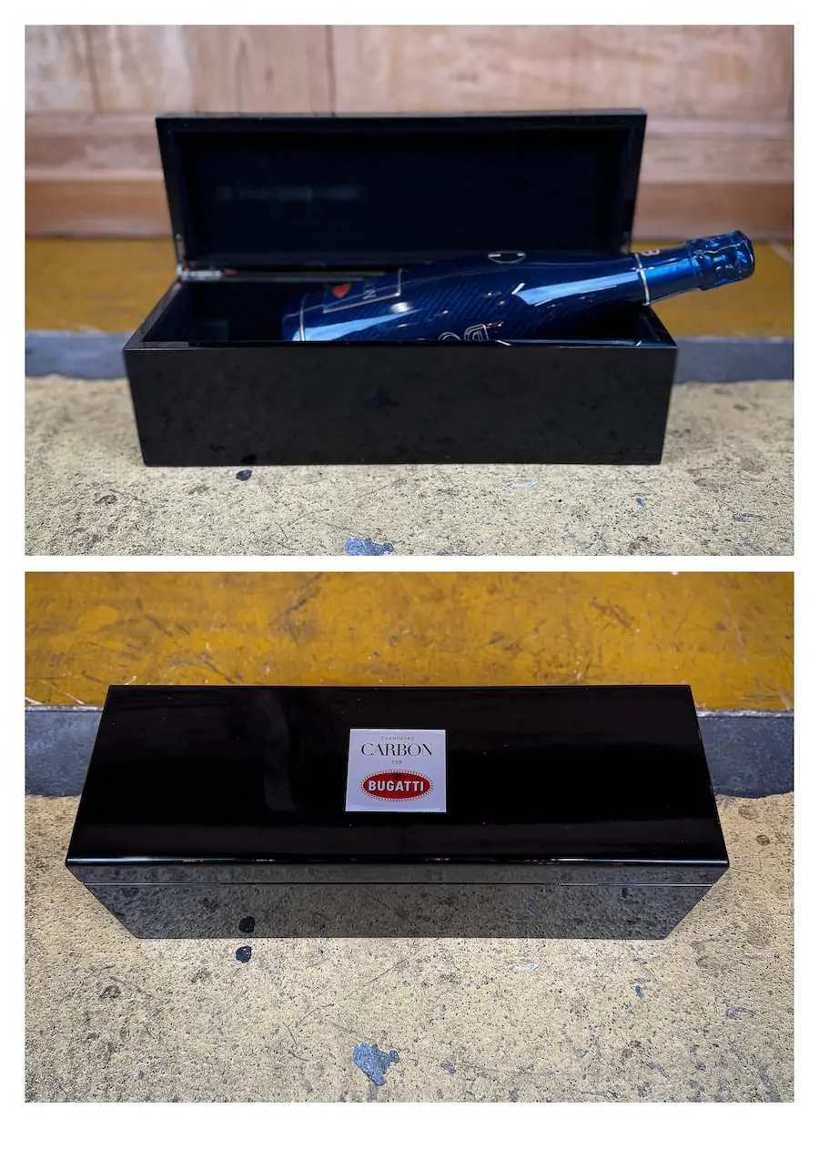bouteille collection champagne bugatti