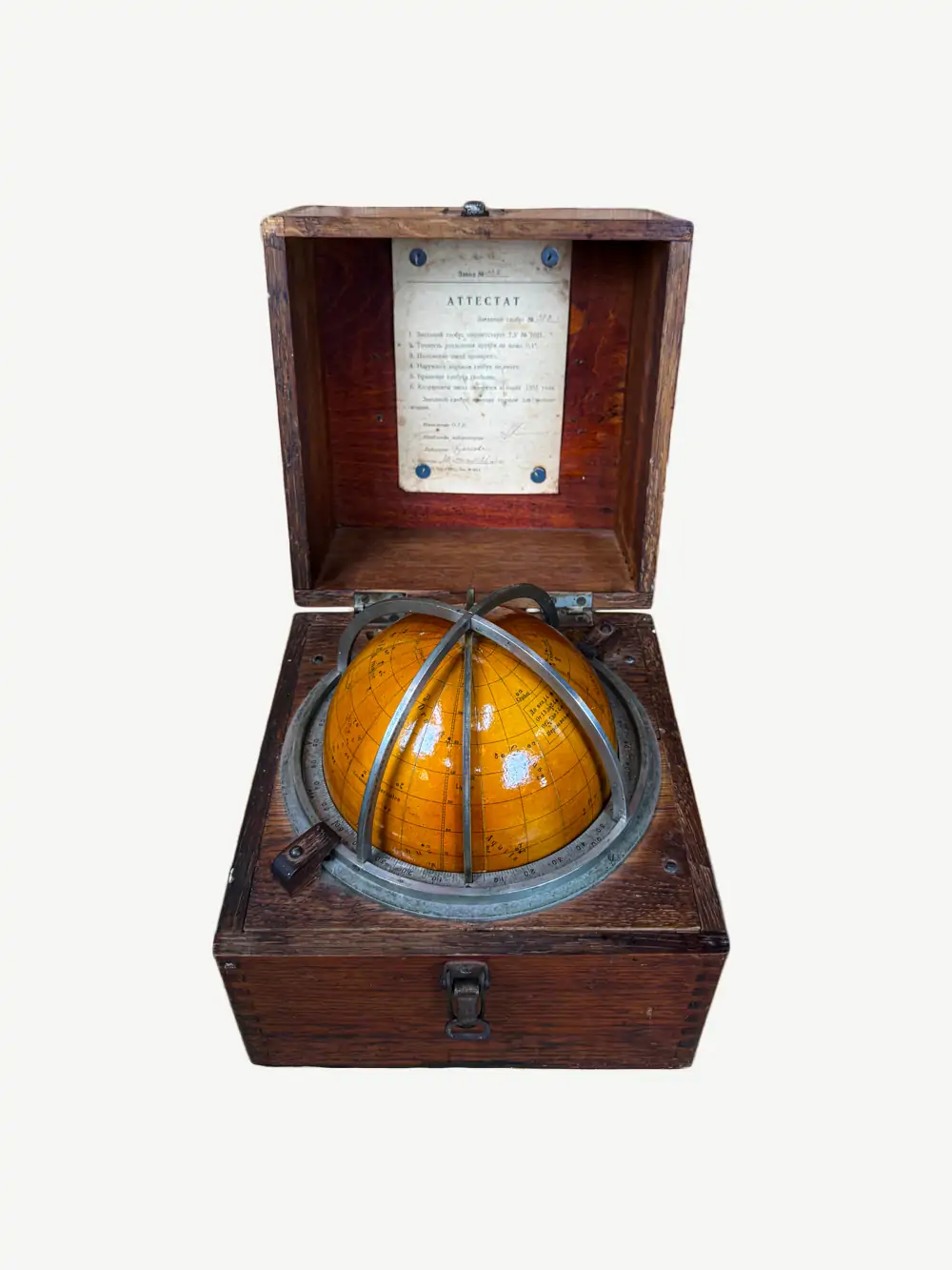 globe céleste de navigation