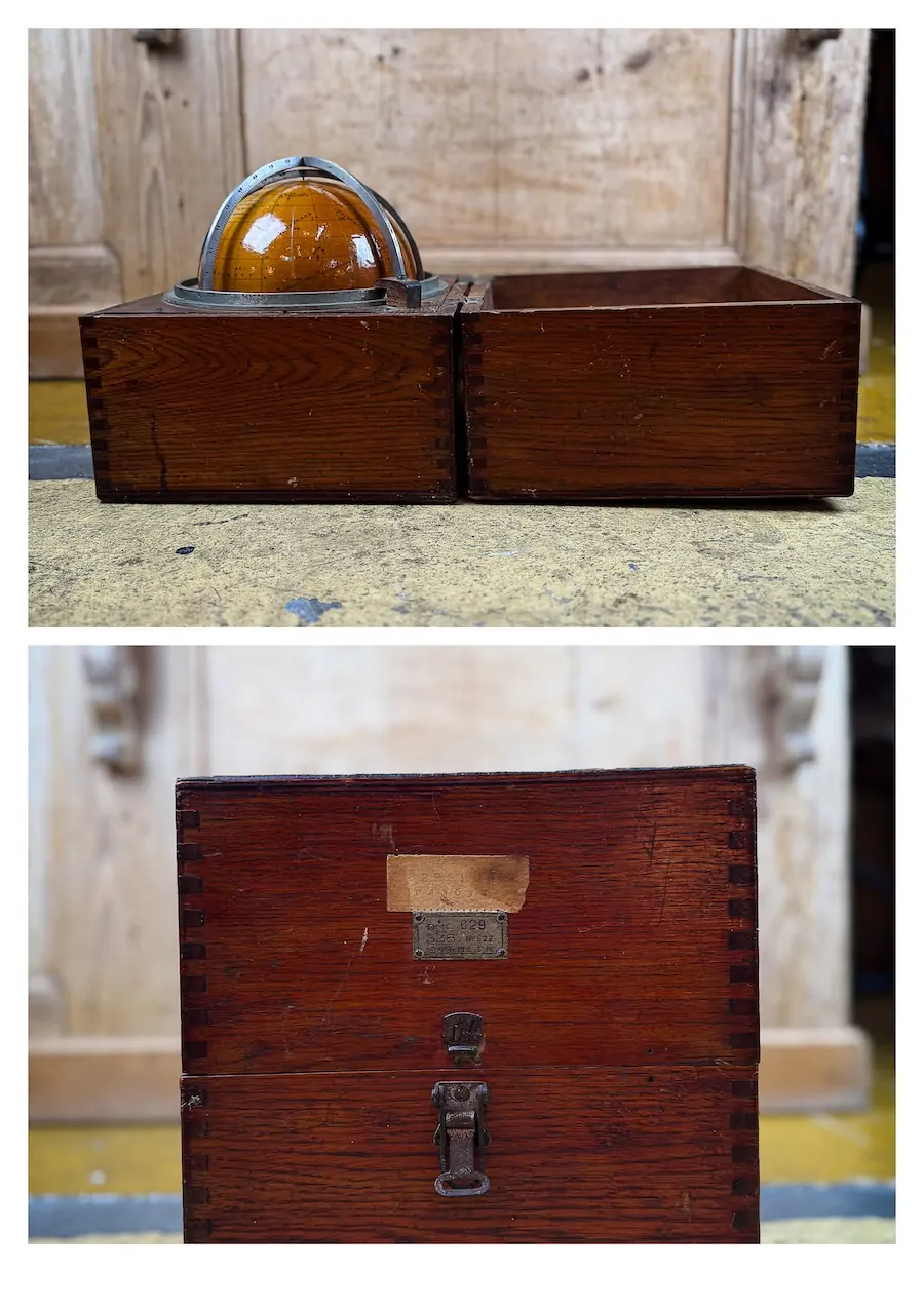 globe céleste de navigation marine