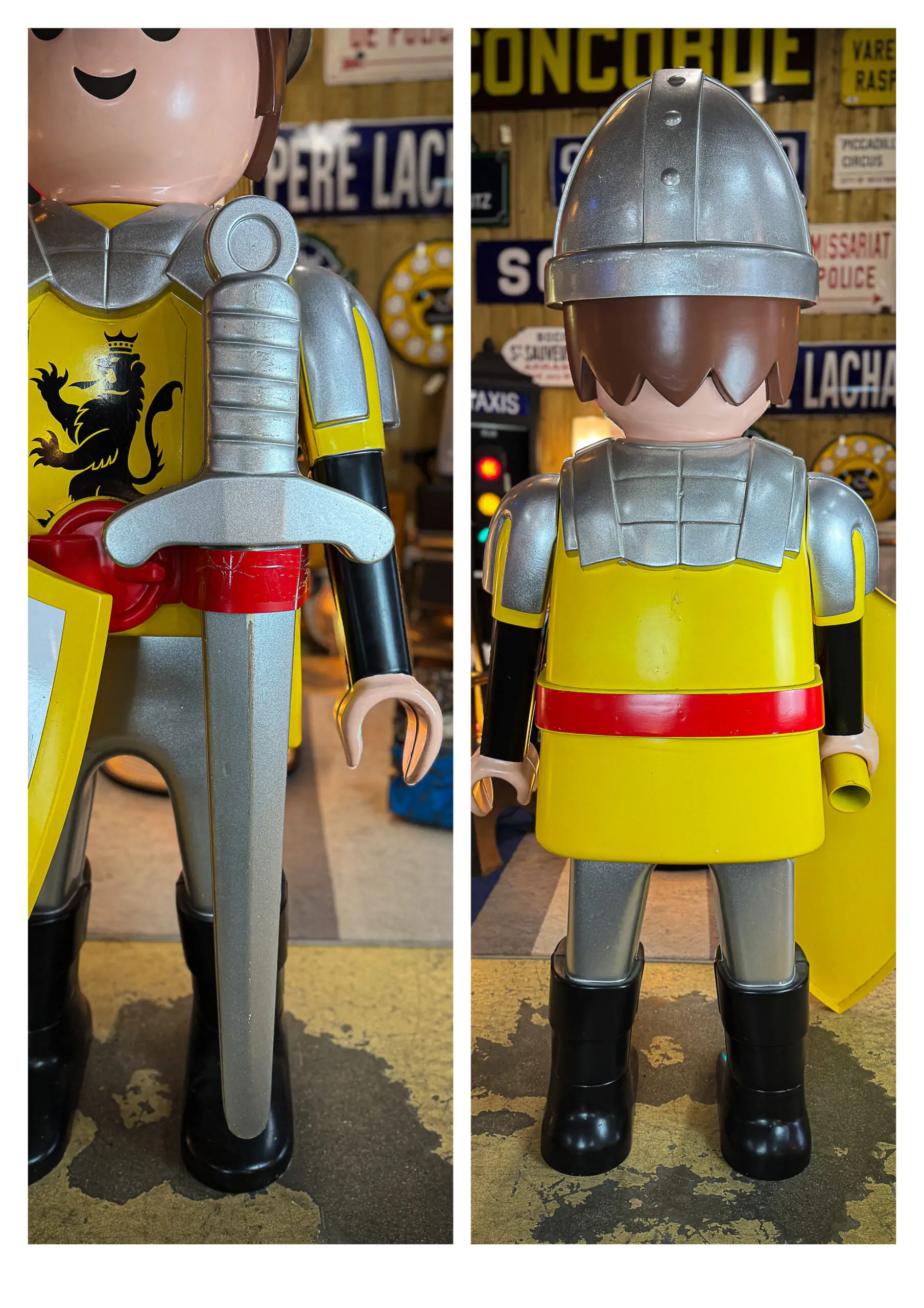 playmobil géant epee bouclier