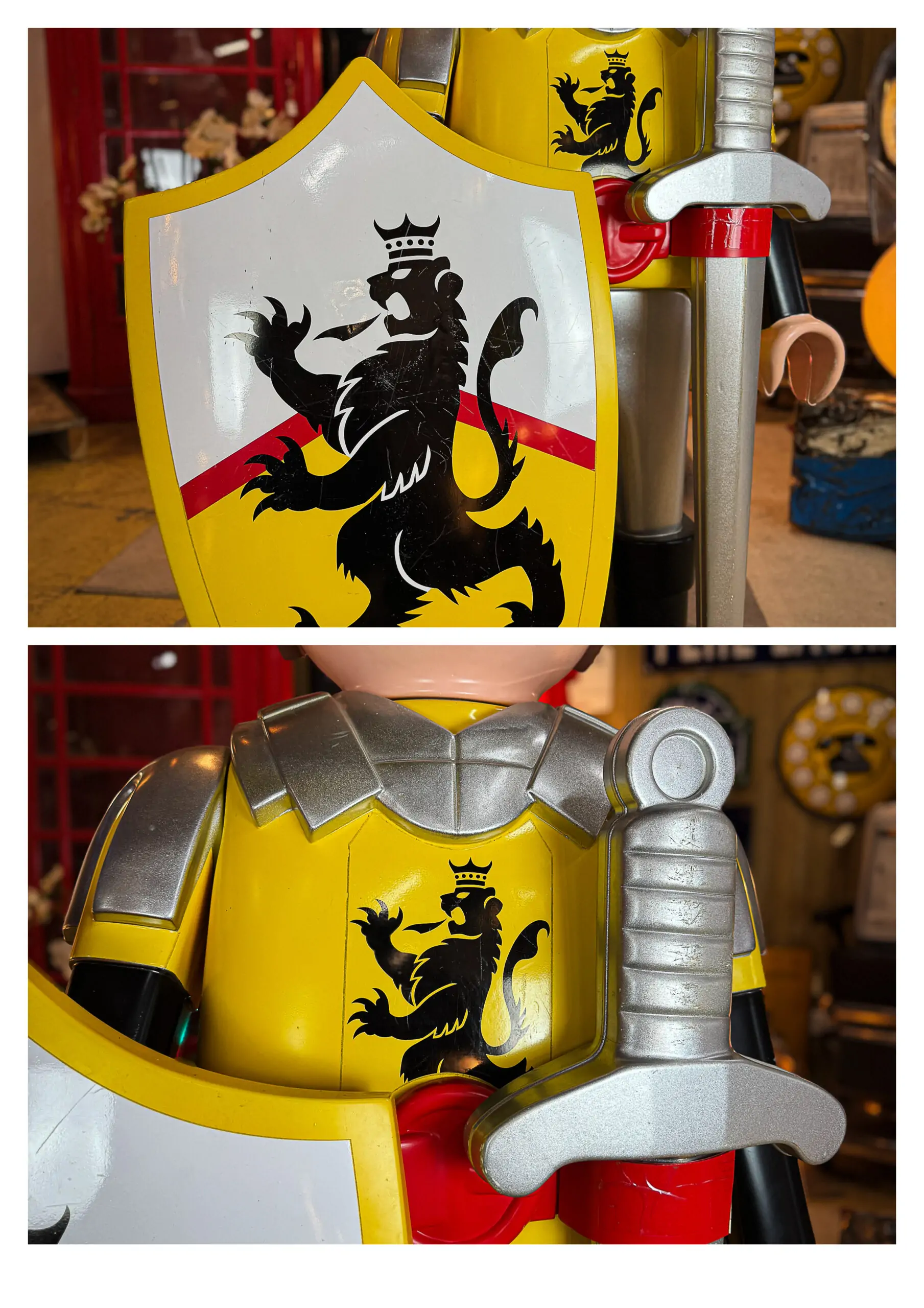 playmobil chevalier coeur de lion