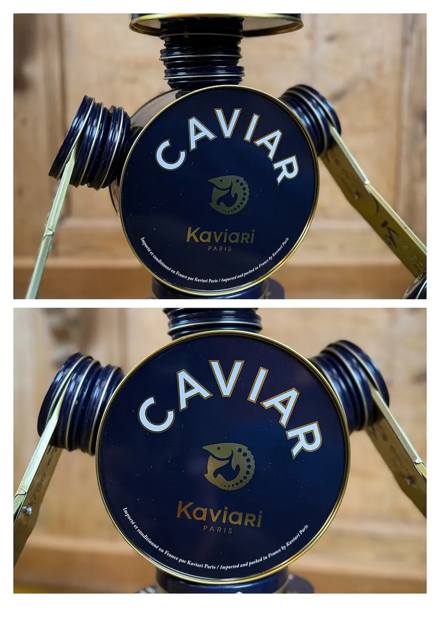 robot boites de caviar