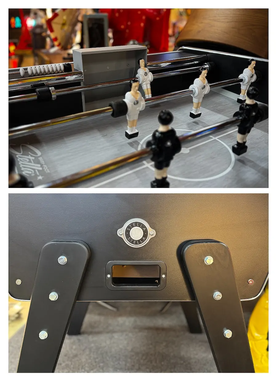 Baby-foot Stella vintage noir