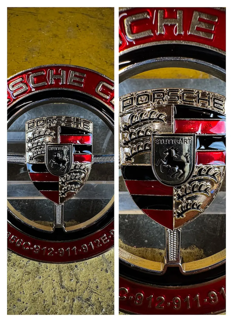 badge Porsche Club Classic original