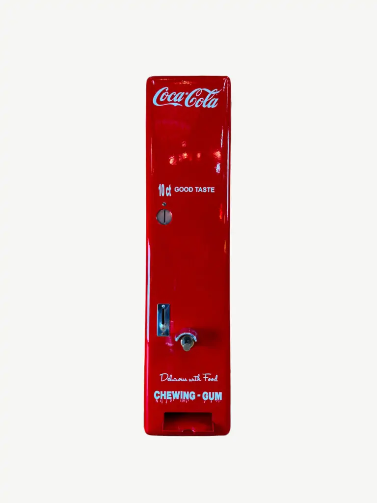 Hollywood bubble gum dispenser 50x20 cm 1955
