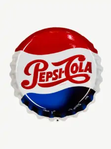 Plaque émaillée Pepsi cola