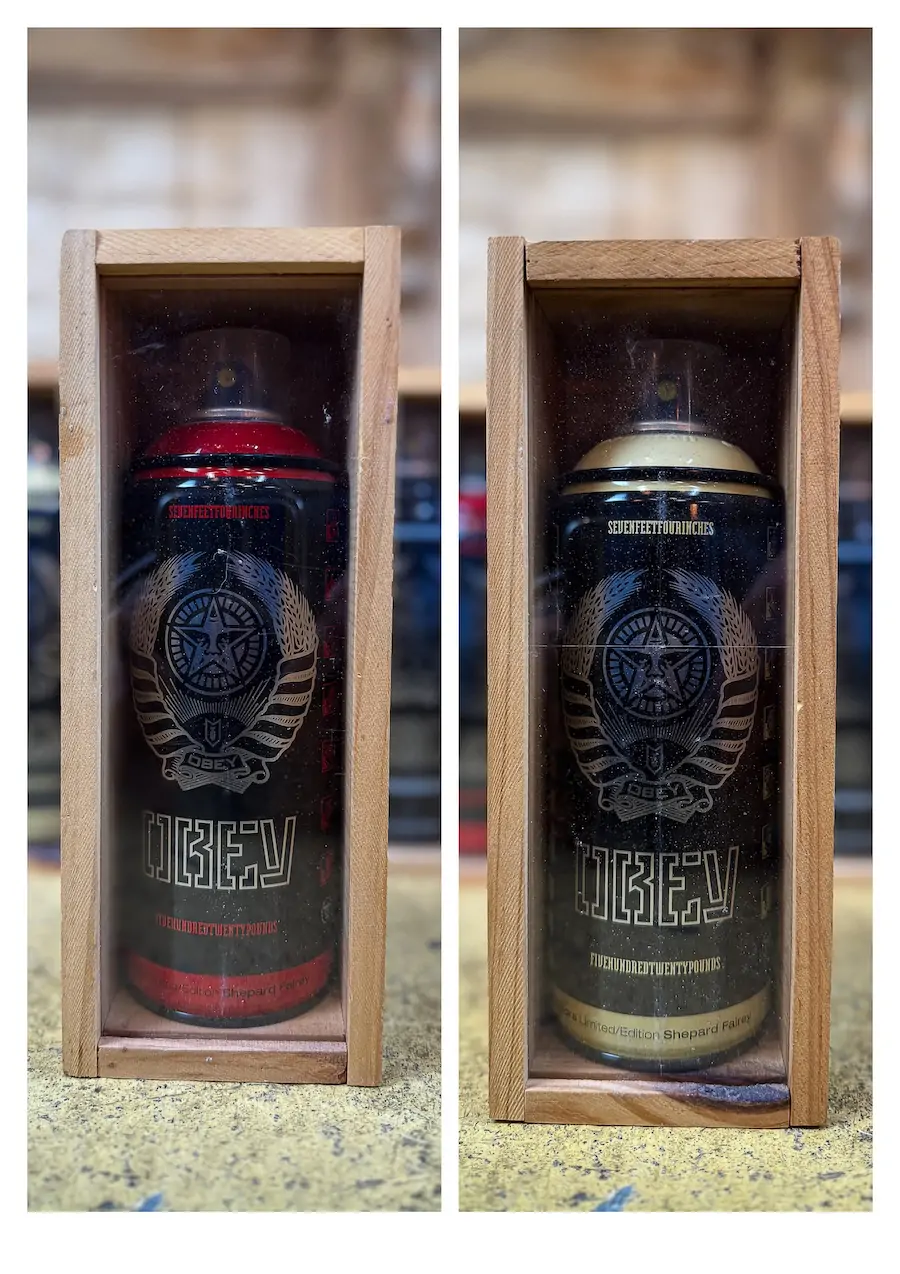 Spray Can Obey x MTN collection