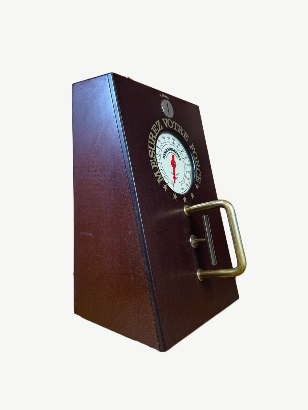 Jeu de force dynamomètre vintage