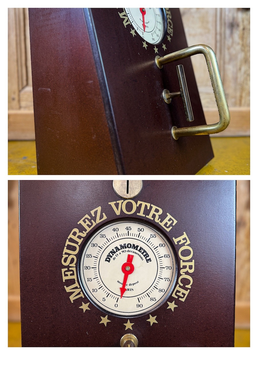 Jeu de force dynamomètre forrain