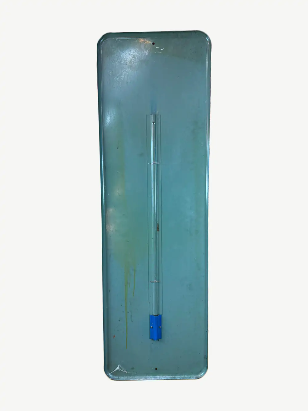 plaque émaillée Kléber thermomètre vintage