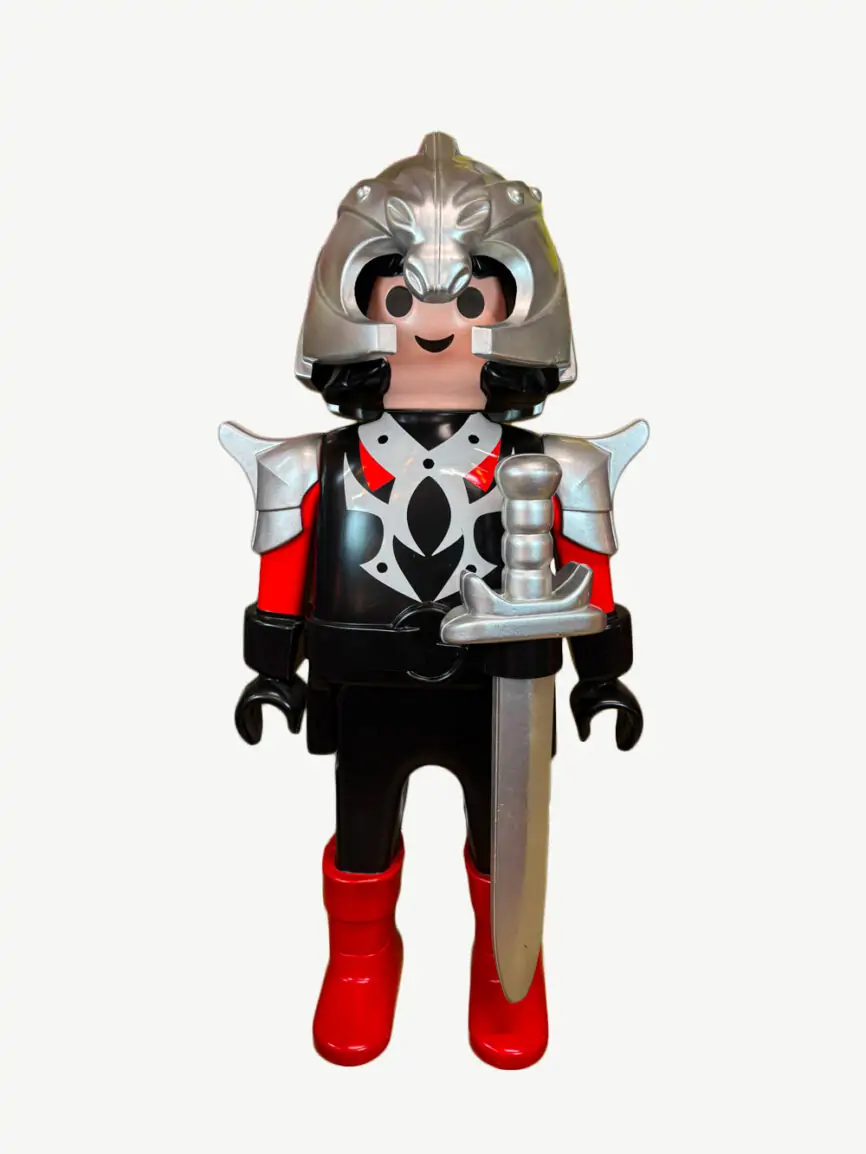 playmobil géant chevalier dragon