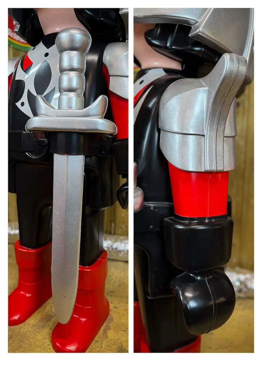 playmobil géant chevalier épée