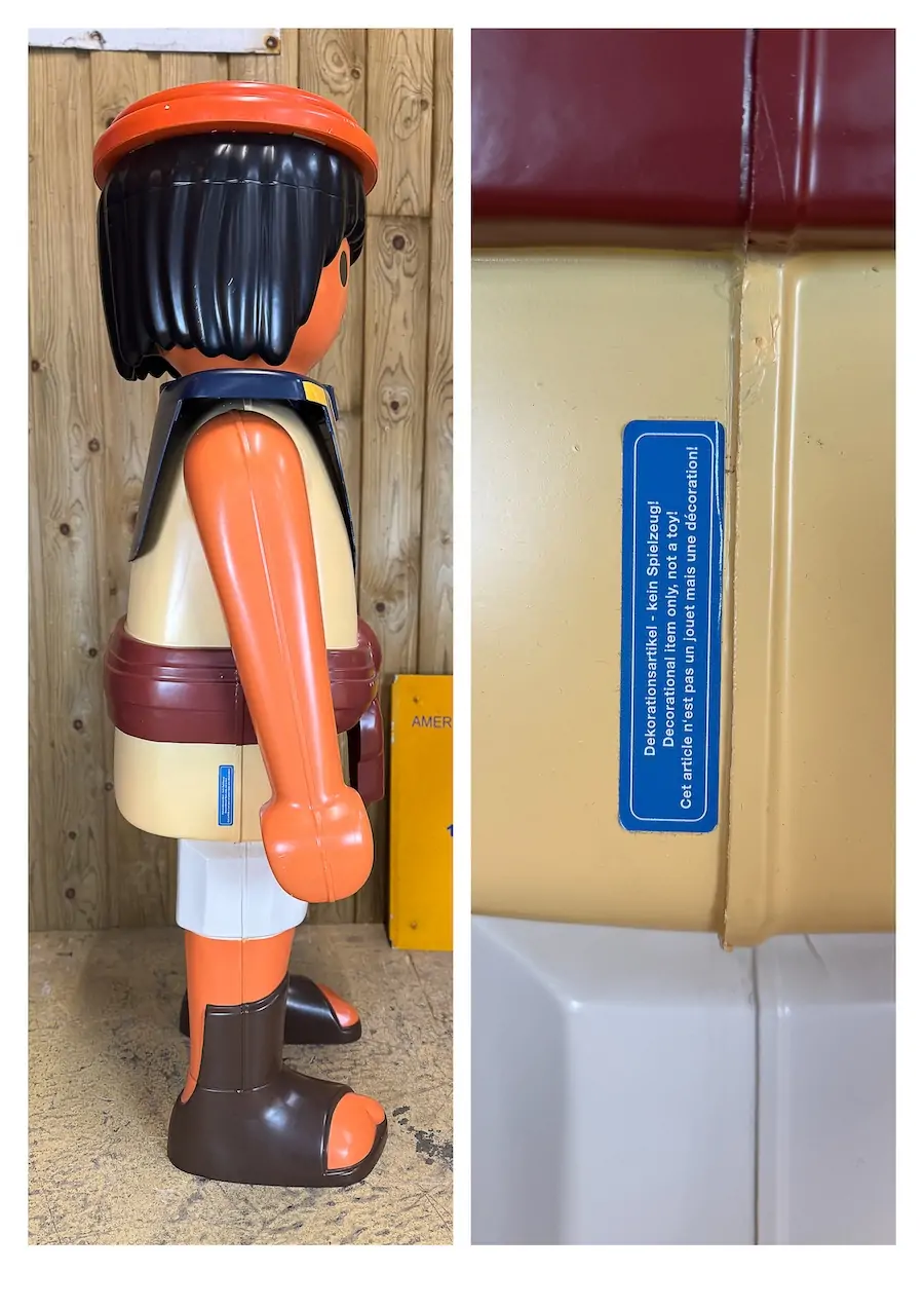 statue Playmobil géant egyptien