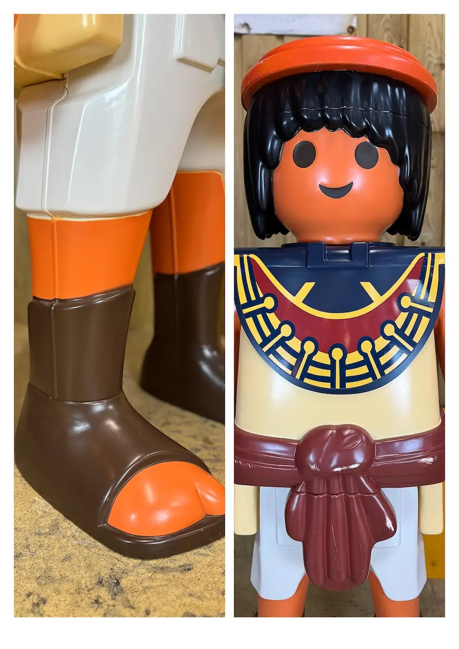 grand Playmobil géant egyptien