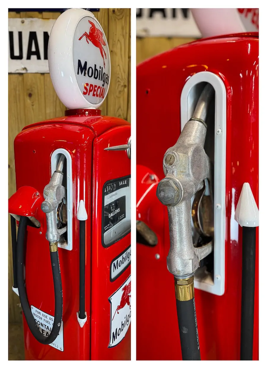 Pompe à essence américaine collection