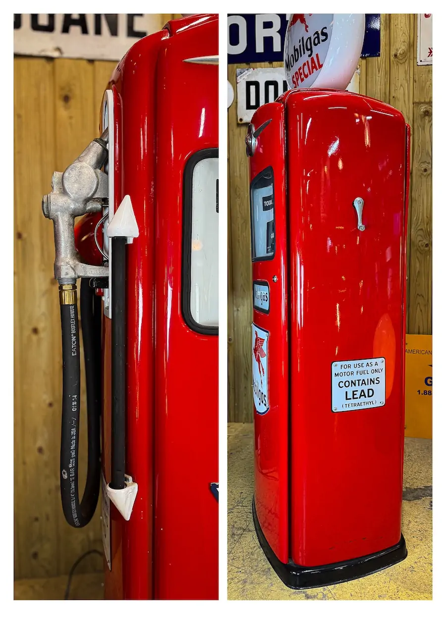 Pompe à essence américaine rare