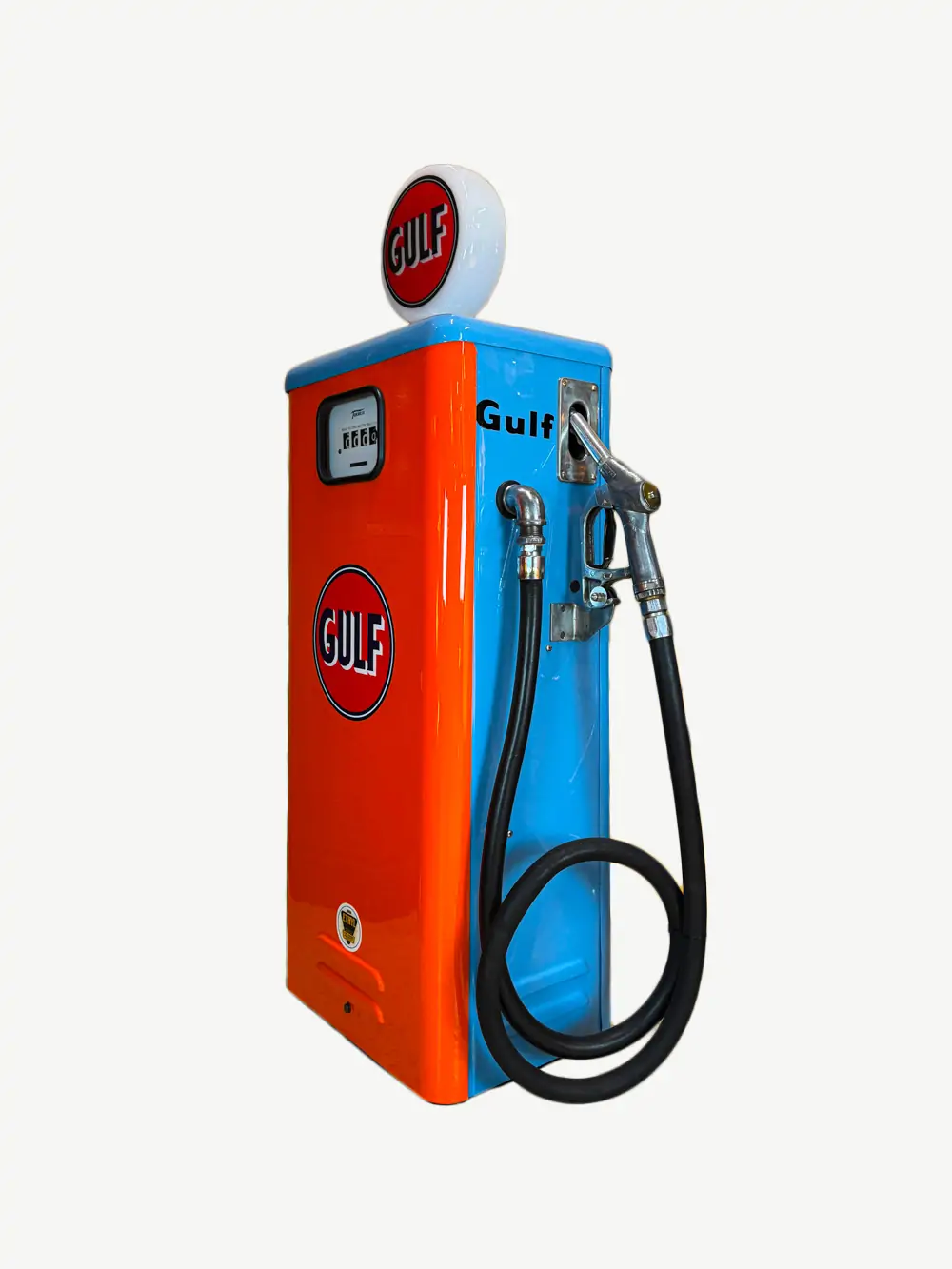 Pompe à essence vintage Gulf