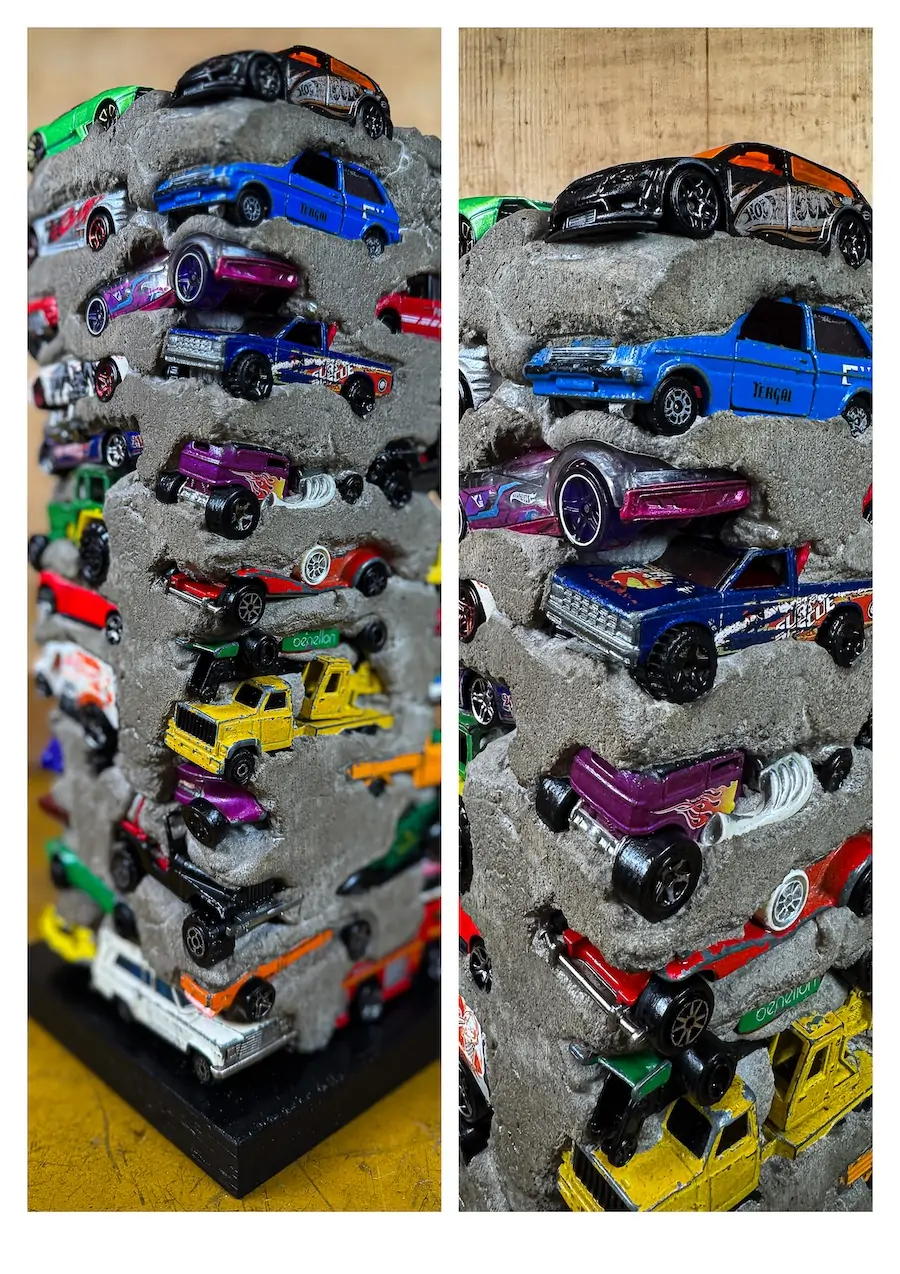 Urban Toy Tower concrete sculpture by Thomarr 2026 30cm - Image 5