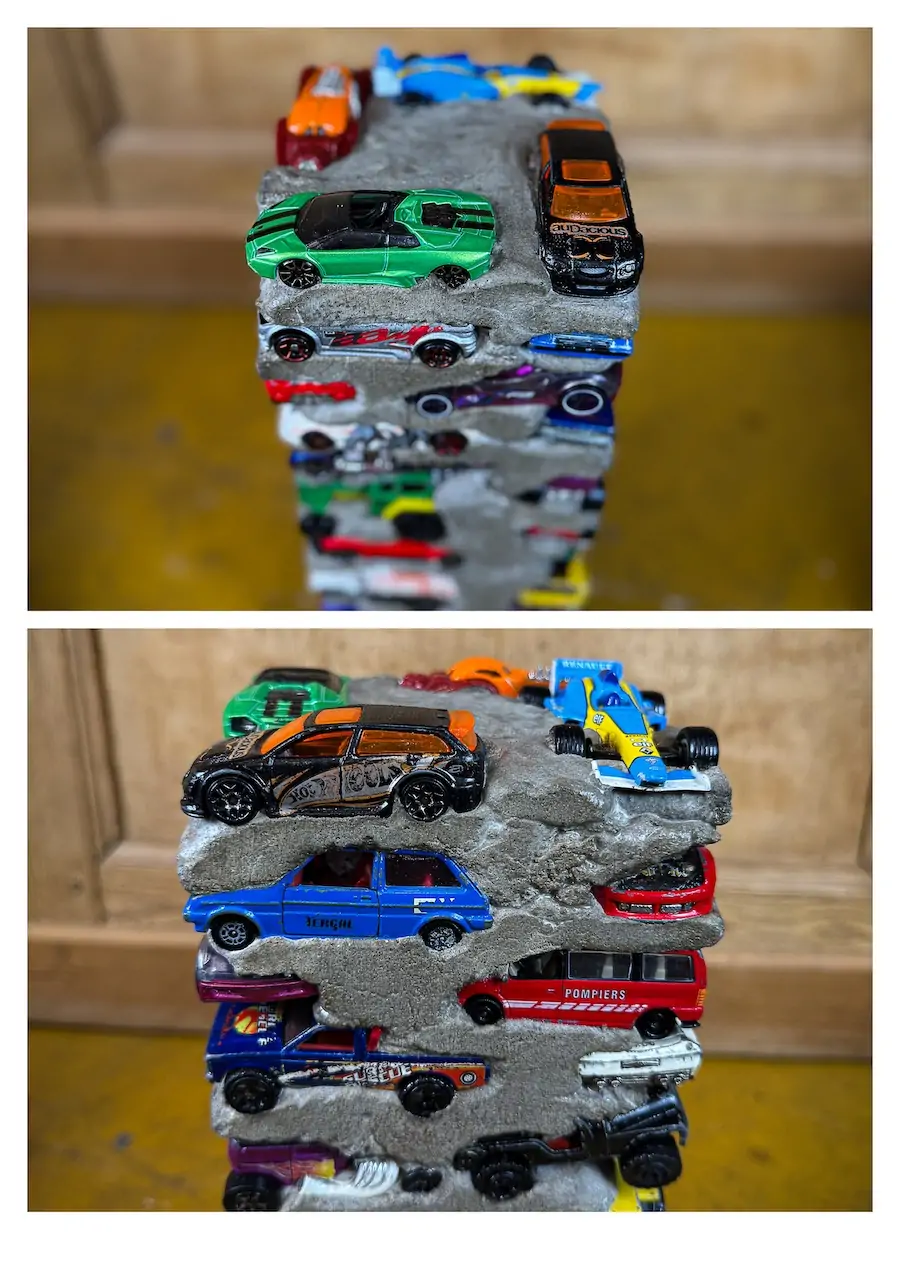 Urban Toy Tower concrete sculpture by Thomarr 2026 30cm - Image 6