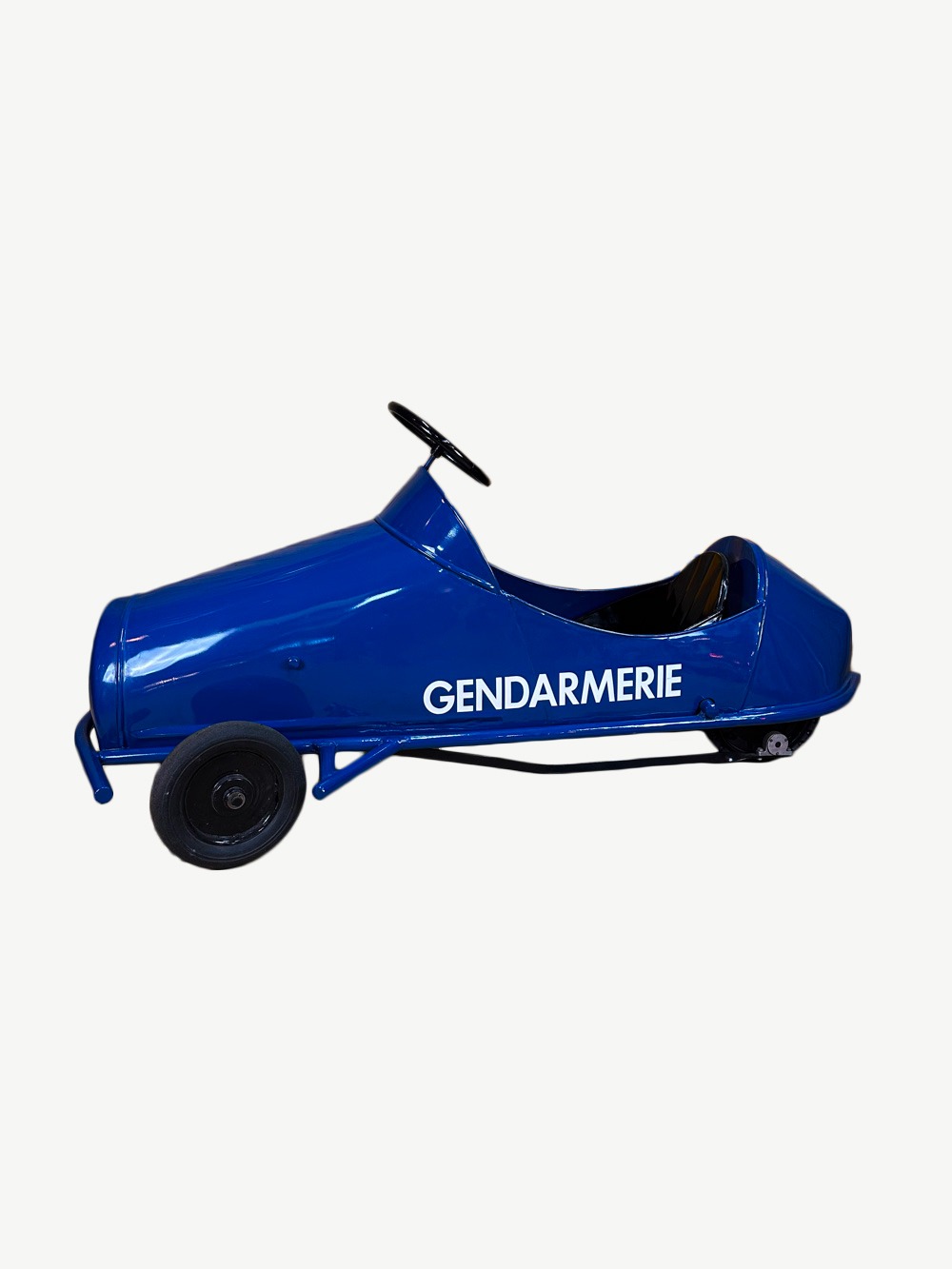 Gendarmerie Pedal car 1950 Road safety