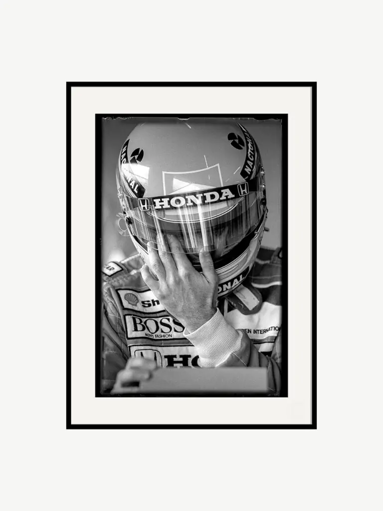 Ayrton Senna “Casque” Silverstone #3