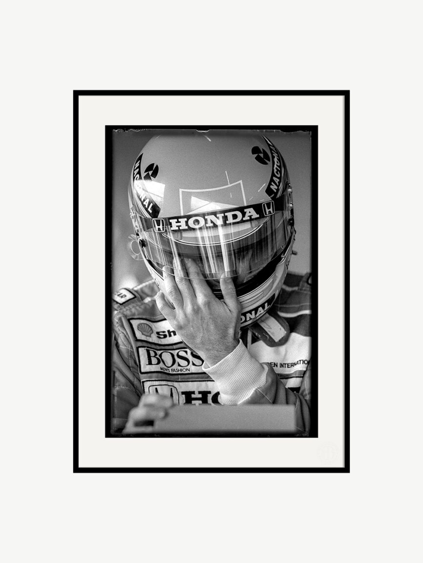 Ayrton Senna “Casque” Silverstone #3
