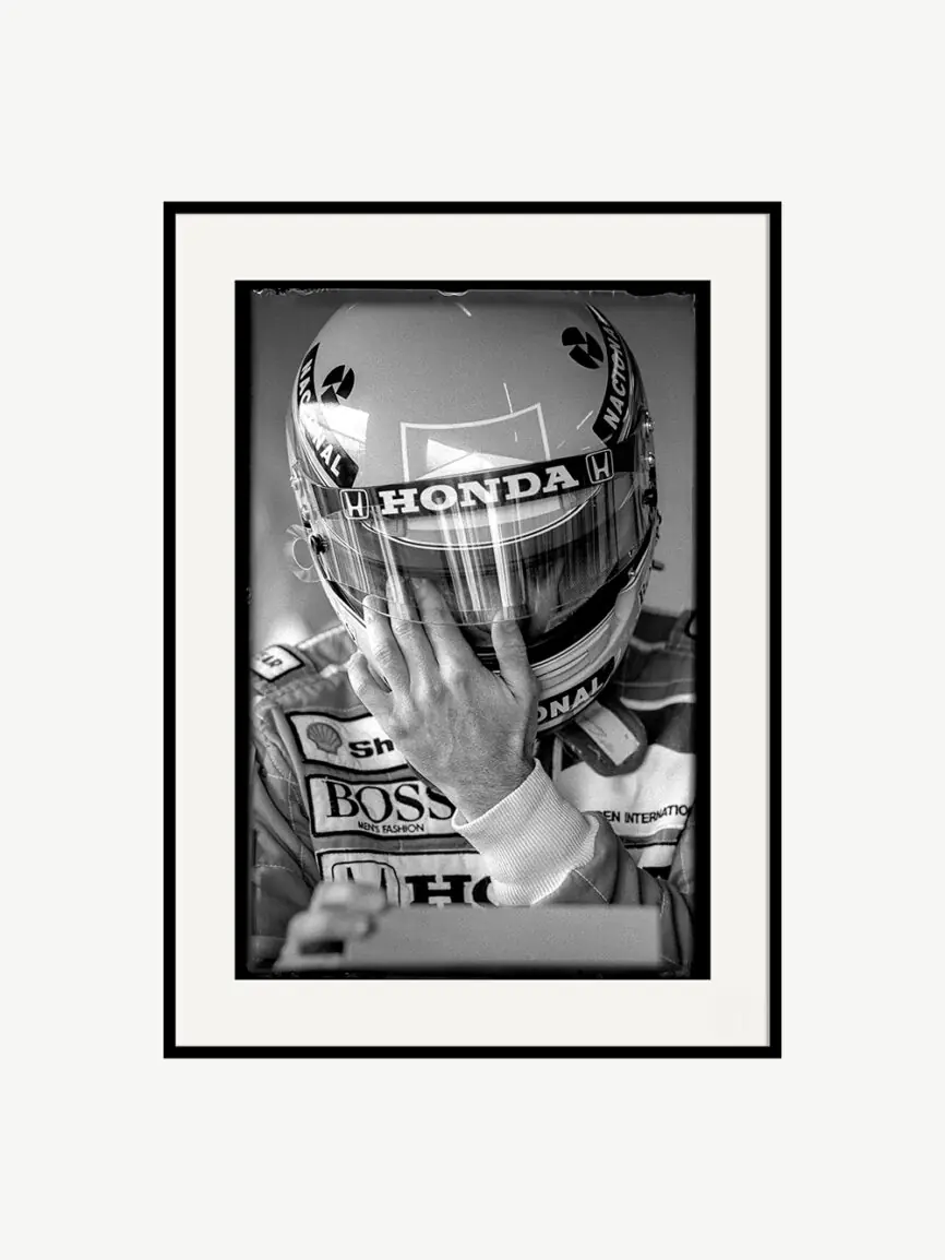Ayrton Senna “Casque” Silverstone #3