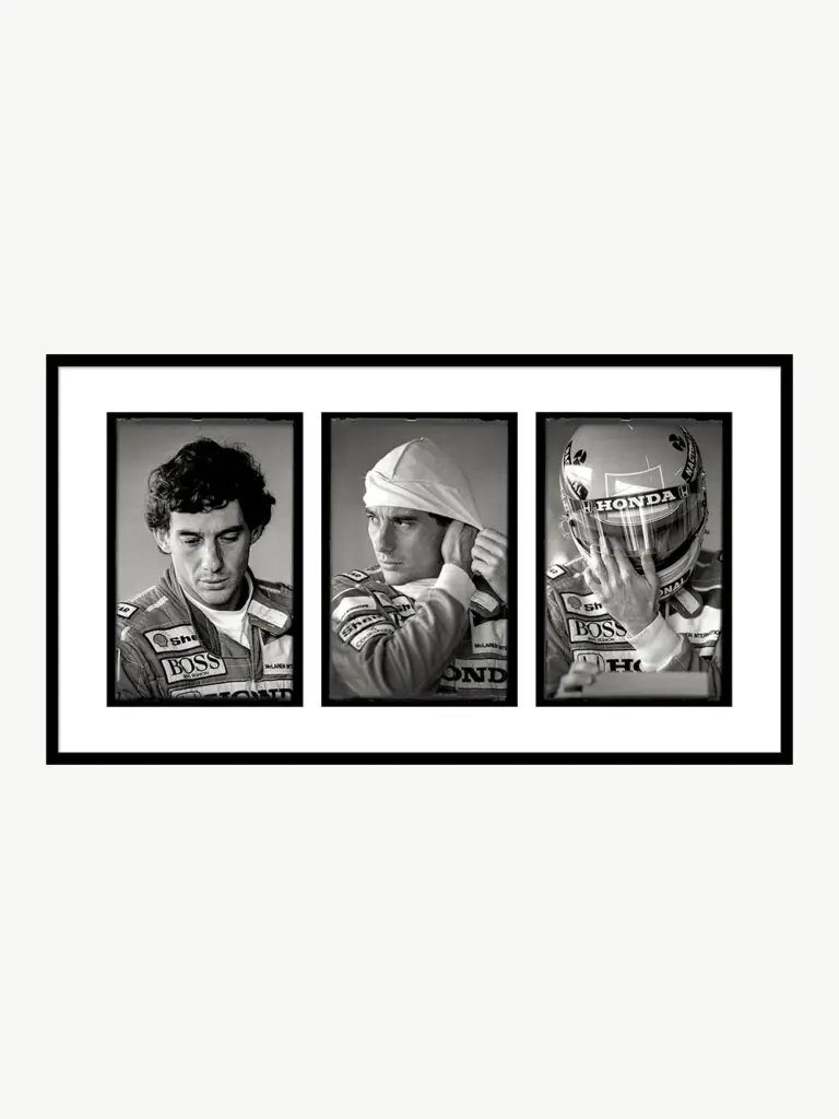 Ayrton Senna "Triptyque" Silverstone