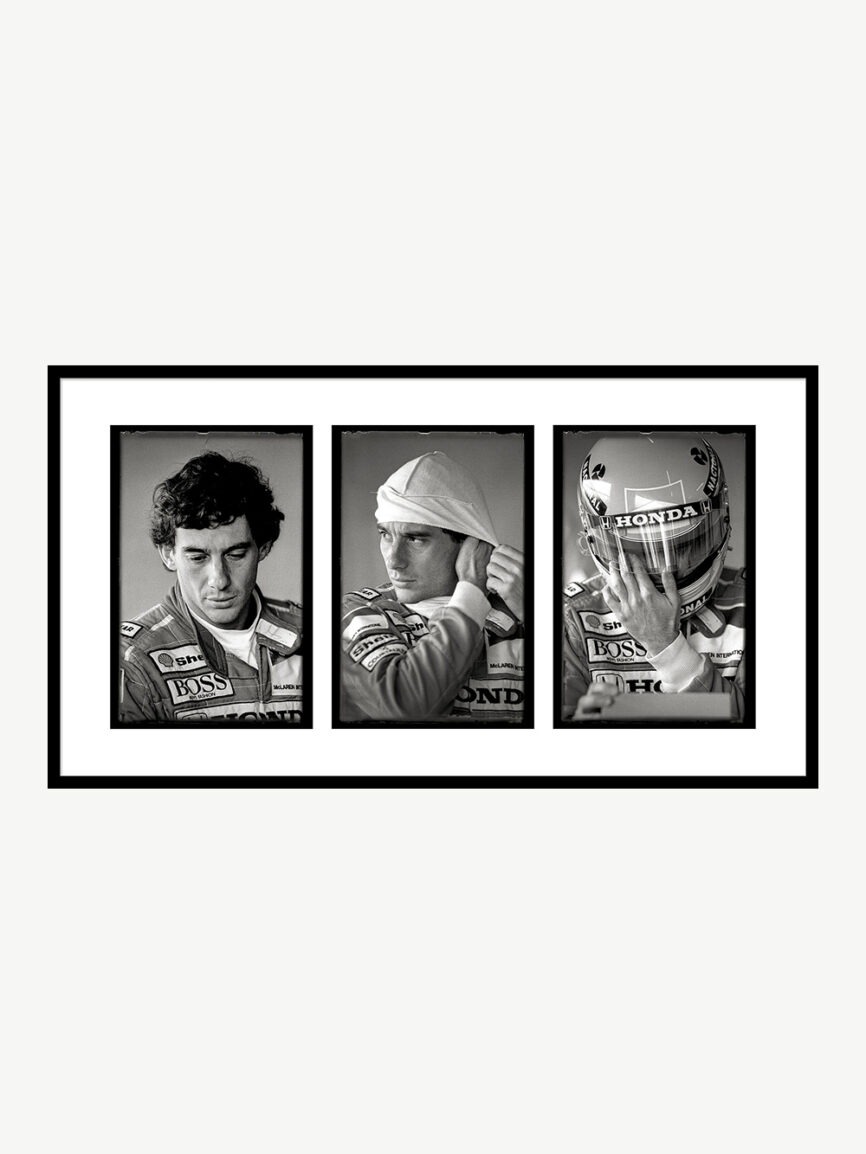 Ayrton Senna "Triptyque" Silverstone