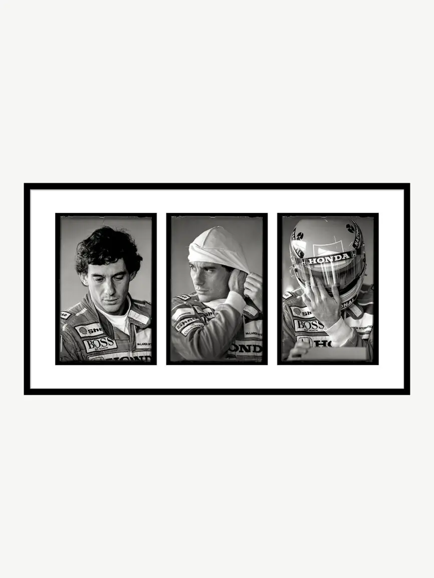 Ayrton Senna "Triptyque" Silverstone