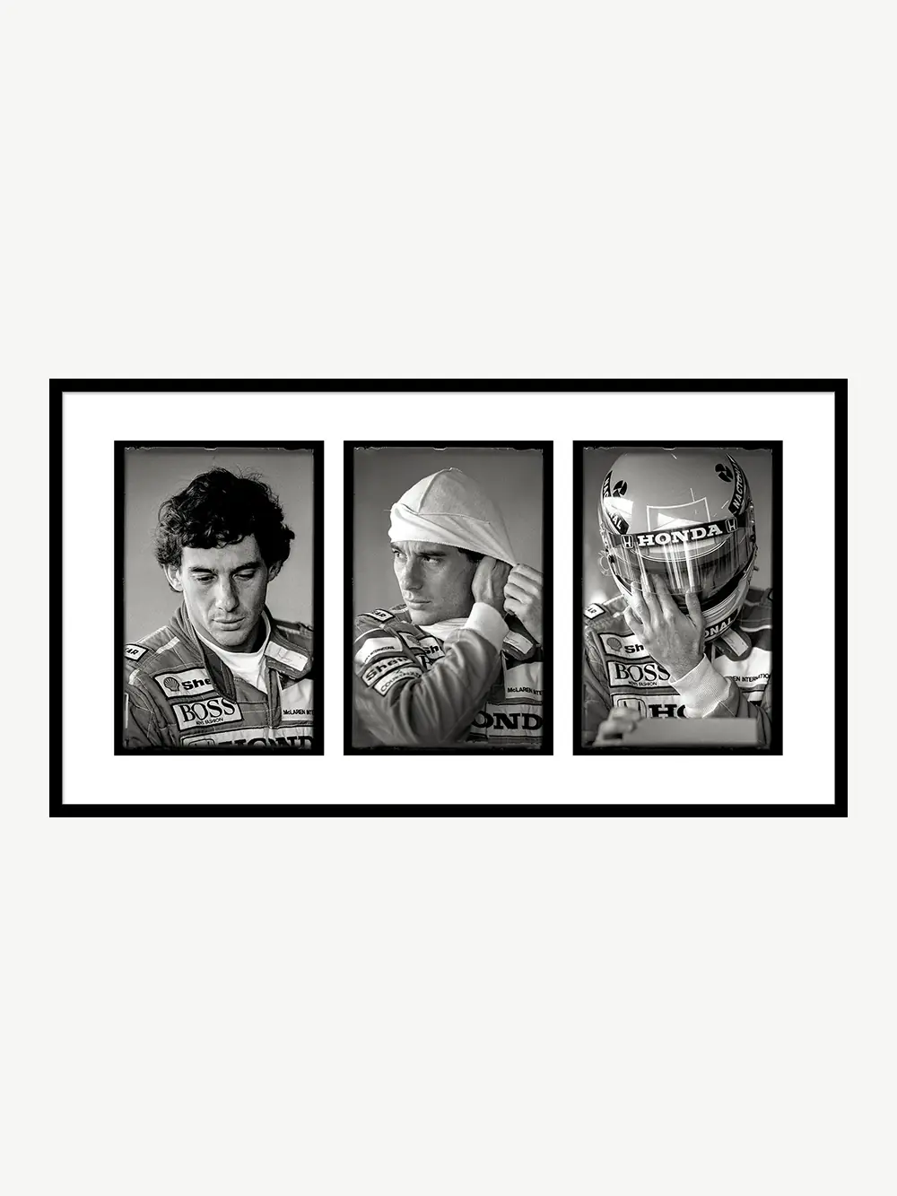 Ayrton Senna "Triptyque" Silverstone