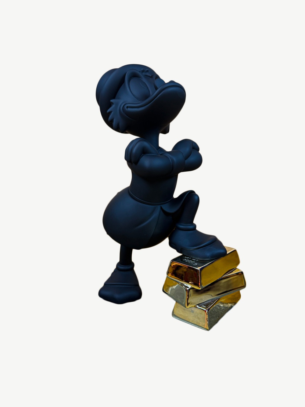 Uncle Scrooge Ingots Leblon Delienne 30cm Matt black and gold chrome