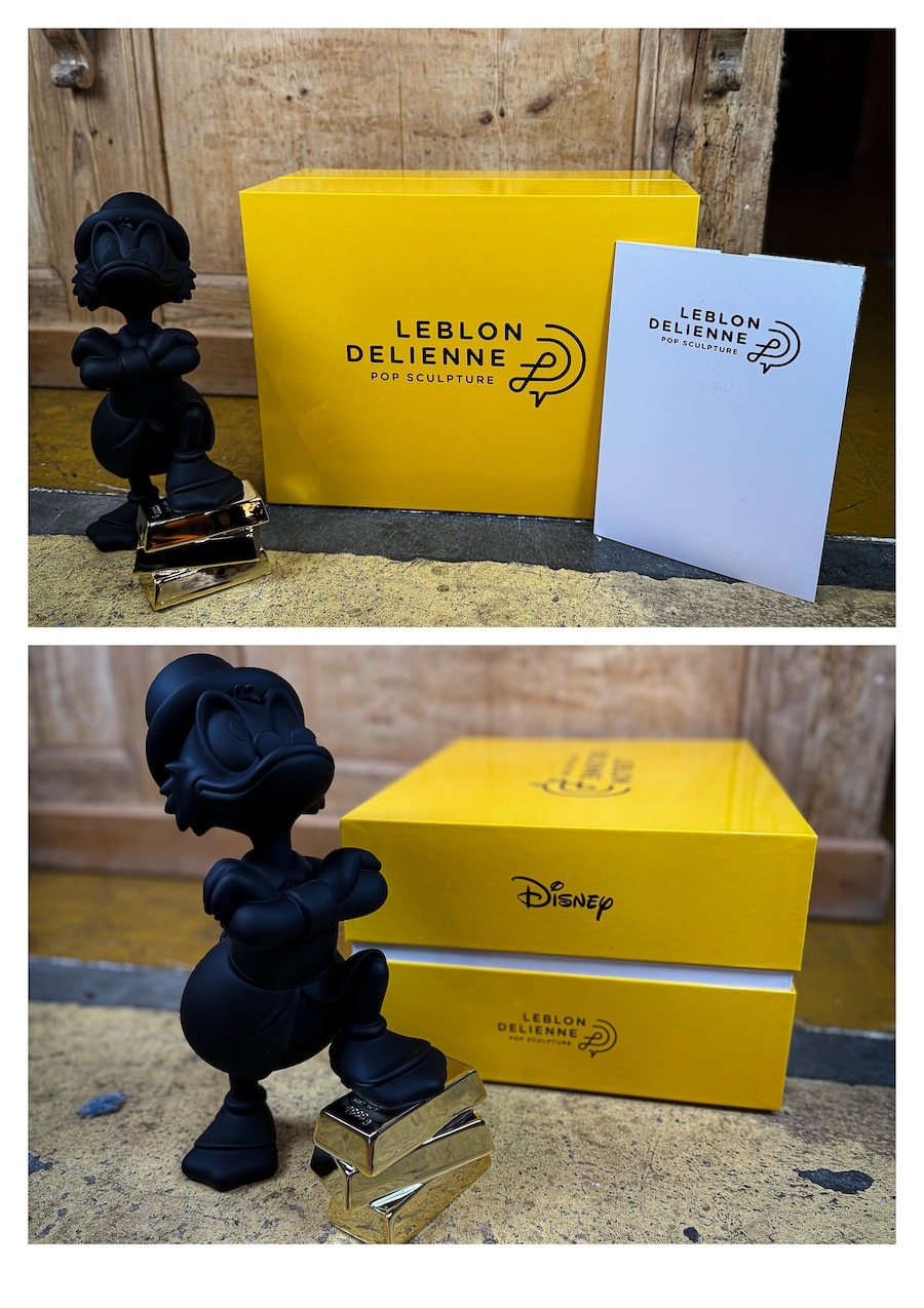 Uncle Scrooge Ingots Leblon Delienne 30cm Matt black and gold chrome - Image 6